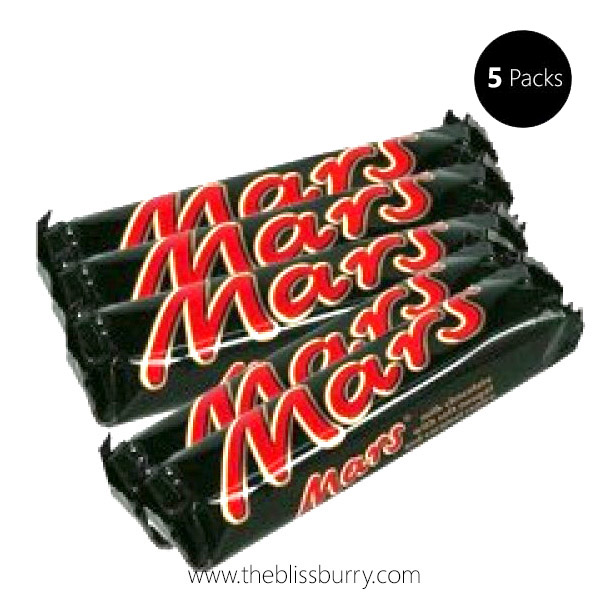 5 Packs of Mars Chocolates