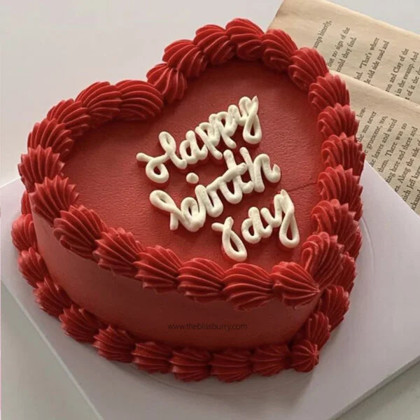 Red Valentine Cake