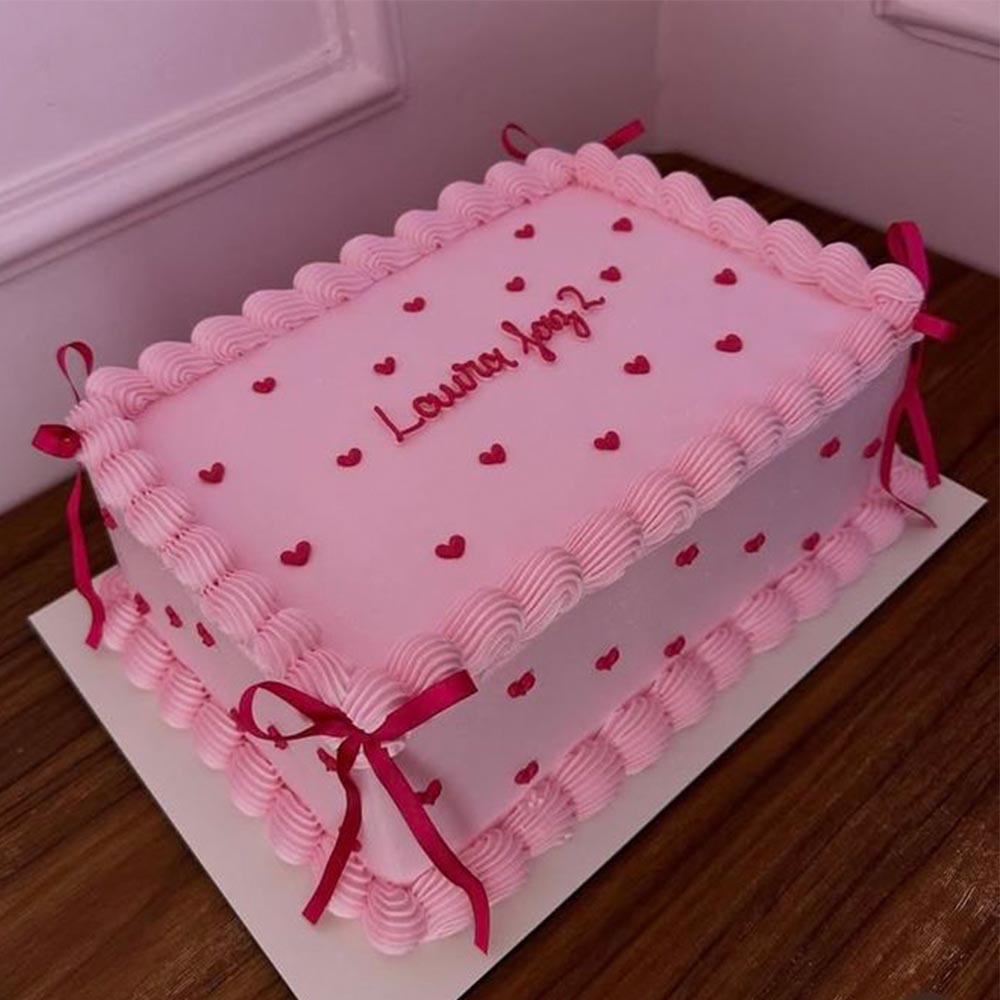 Ribbon Reverie Cake