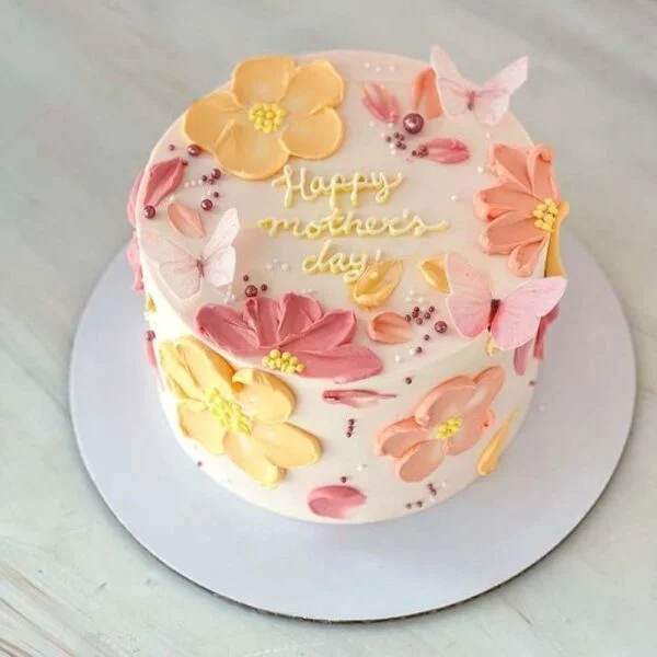 Summer Flowers Cake