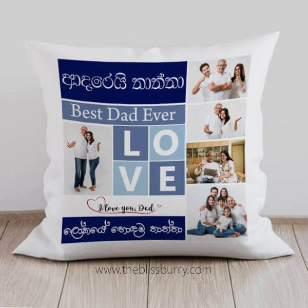 Personalized Photo Pillow for Thaththa