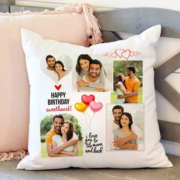 Personalized Photo Pillow for Love