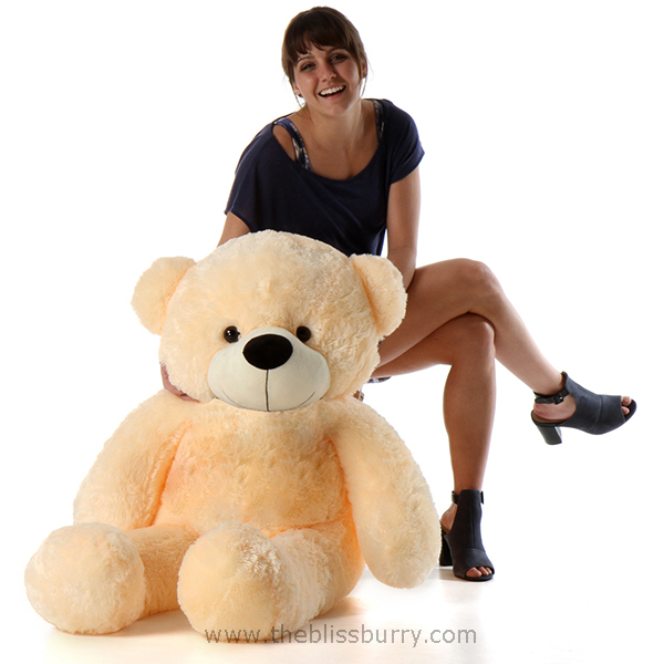 4 Feet Cream Teddy Bear