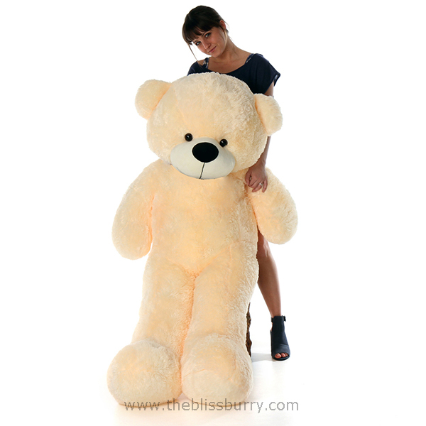 5 Feet Cream Teddy Bear