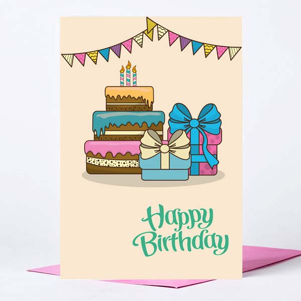 Birthday Wish Card
