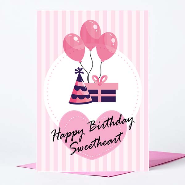 Birthday Wish Card
