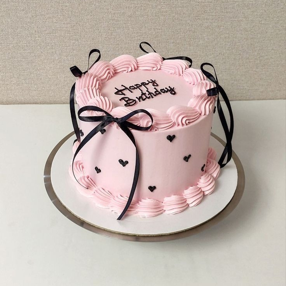 Pink Forest Cake