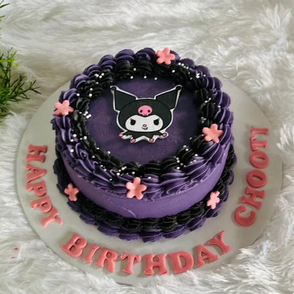 Purply Kuromi Cake