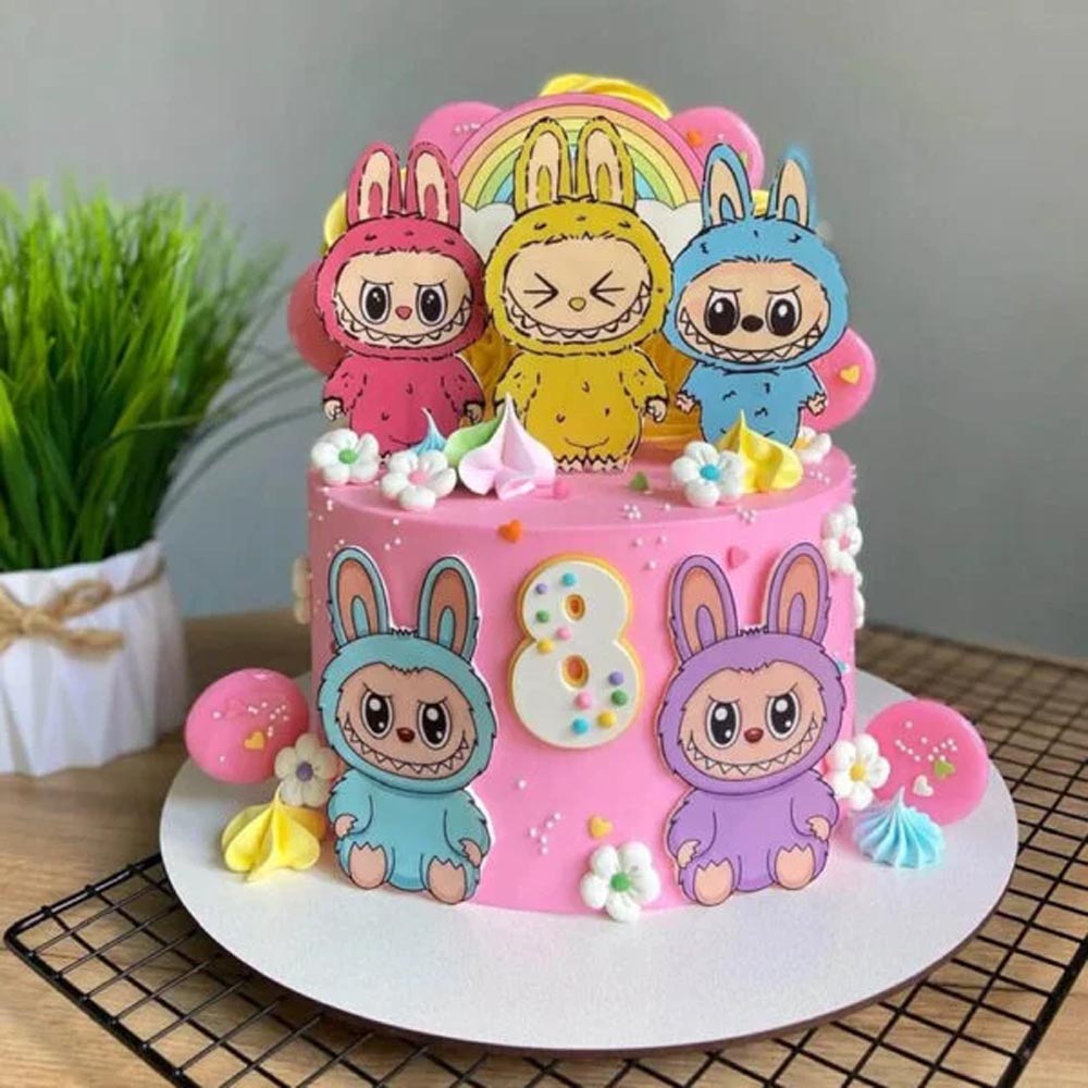 Labubu Love Cake