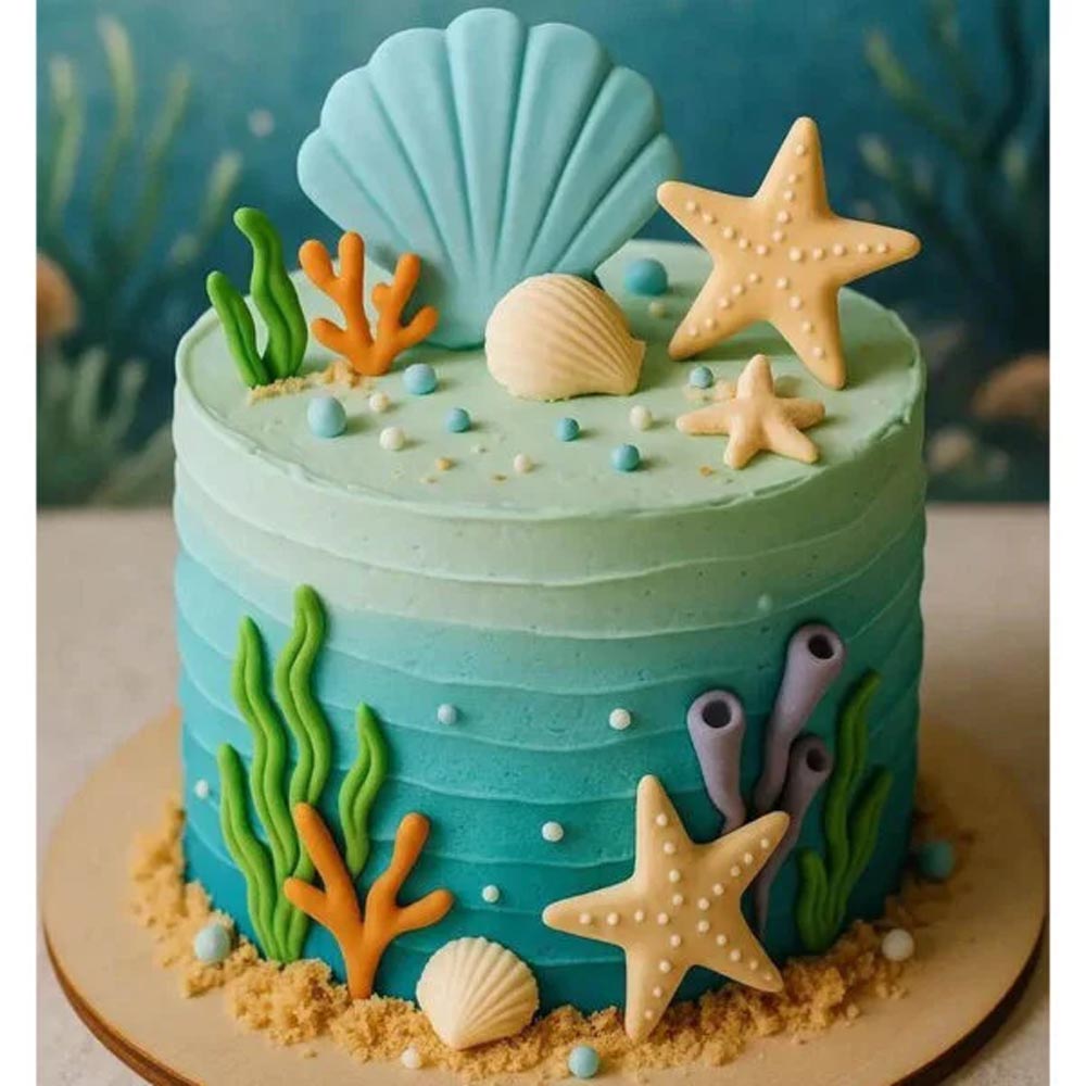 Marine Marvel Cake