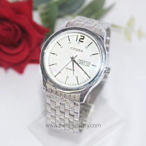 Luxury Silver Wrist Watch for Men - wmen005 - Image 2