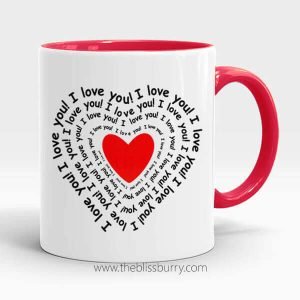 Printed Mugs - Love55