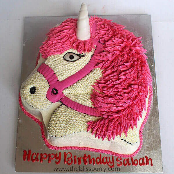 Order The Rainbow Pony Cake Online at Jack and Beyond
