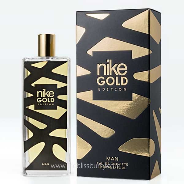 nike gold perfume