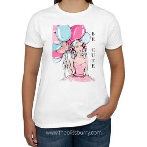 Ladies White T-Shirt 20