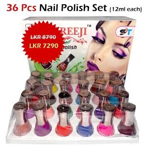 Nail Polish 36pcs Set - (12ml bottles)