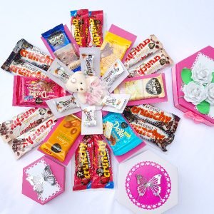 Hexagon Chocolate Explosion Box