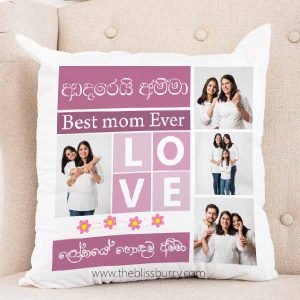Personalized Photo Pillow for Amma