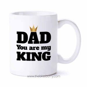 Printed Mugs - Dad King