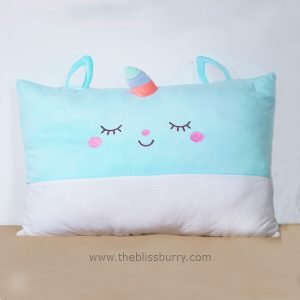 Unicorn Lover Sleeping Pillow - BLUE