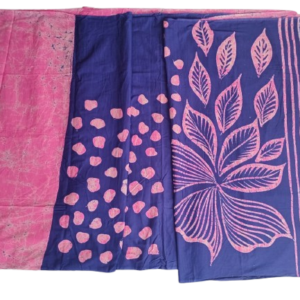Indian Batik Saree - Image 3