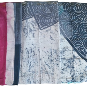 Indian Batik Saree - Image 5