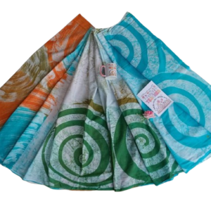 Sri Lankan Batik Saree - Image 4