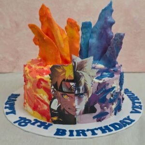 Naruto Birthday Cake