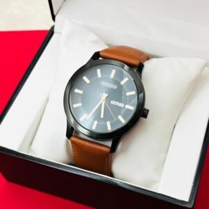 Brown Belt Watch for Men
