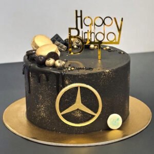 Black Panther Benz Cake - 1kg