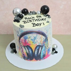 Rock Music Cake