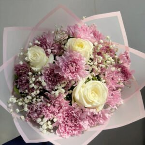 Purple Bloom Flower Bouquet