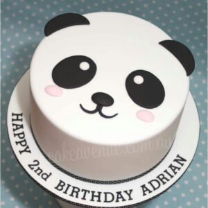 Panda Bear Cake - 1kg - Image 1